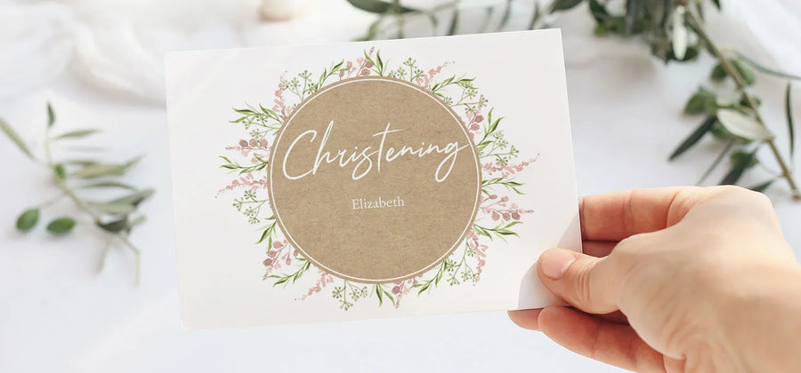 Christening Invite Wording Guide and Templates