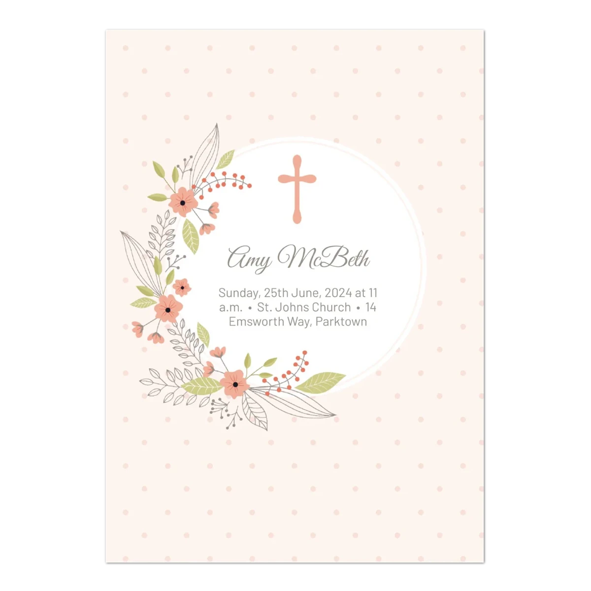 Christening Invitations