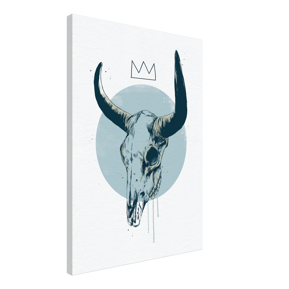 Bull Skull Canvas