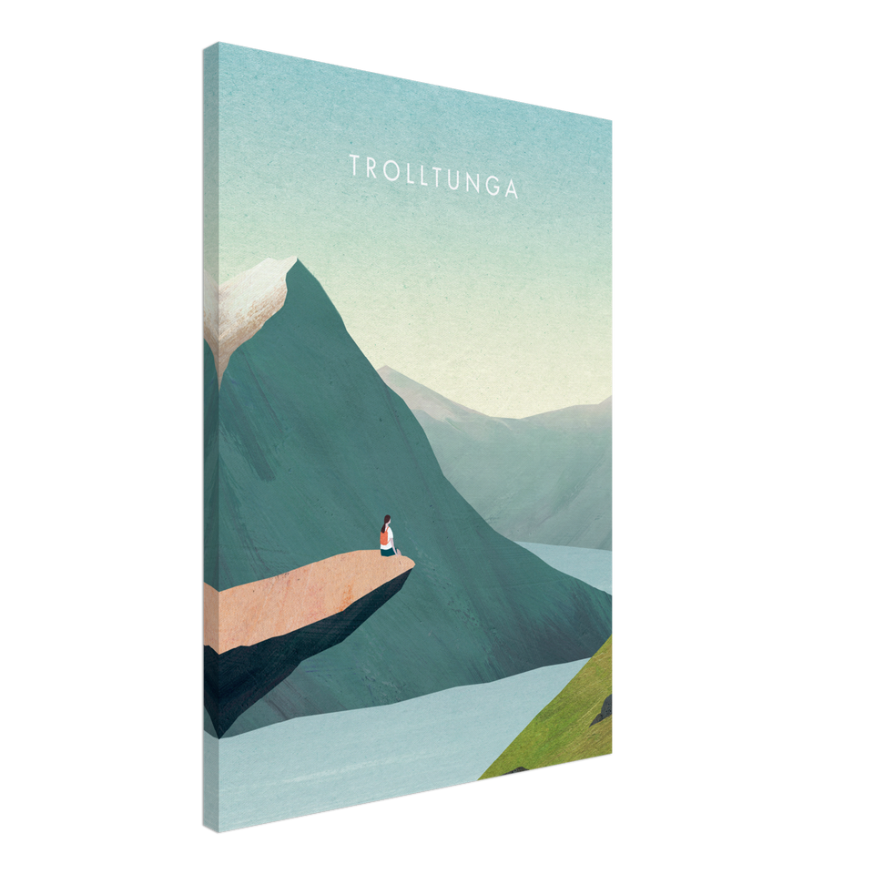 Trolltunga Canvas