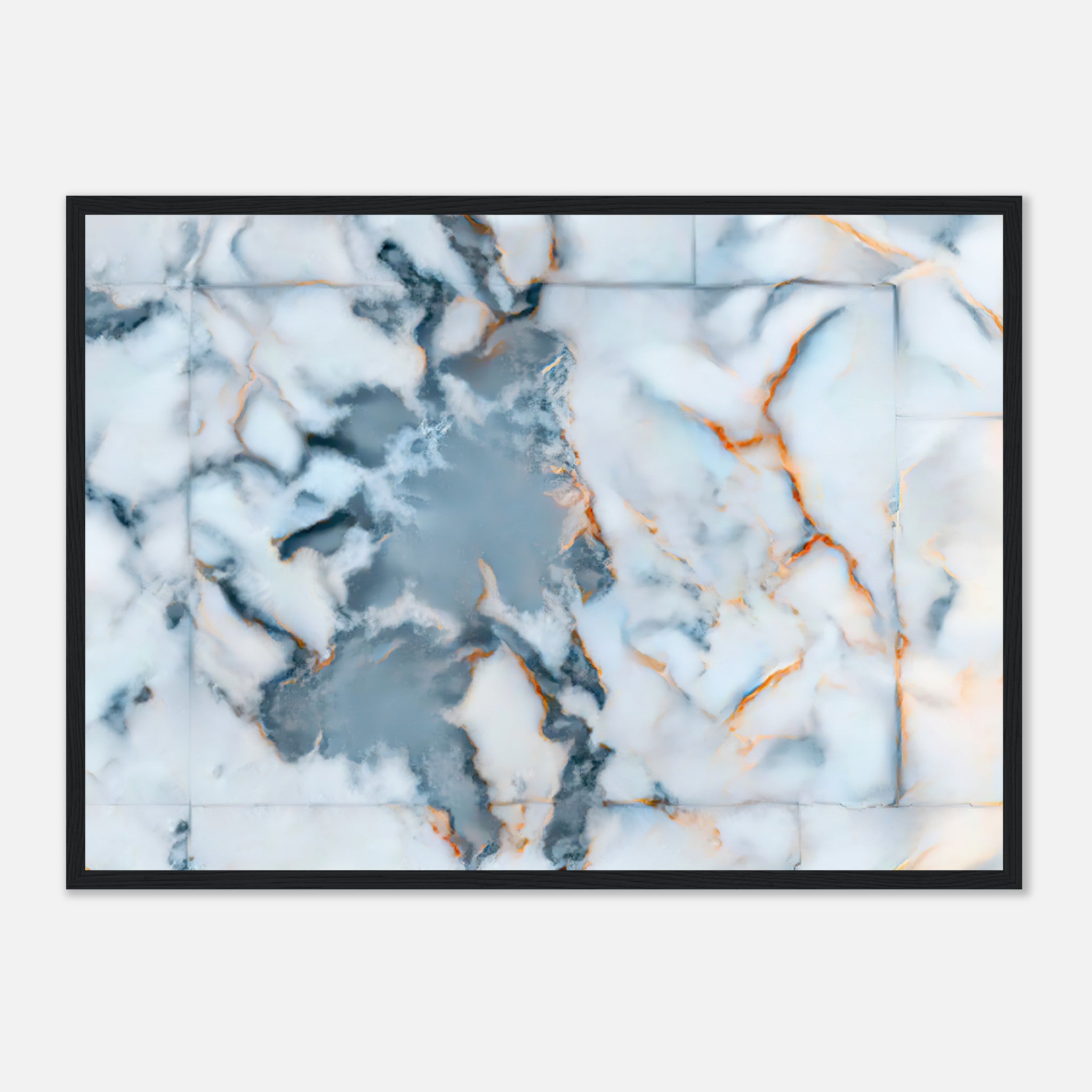 Colorado Marble Map Poster