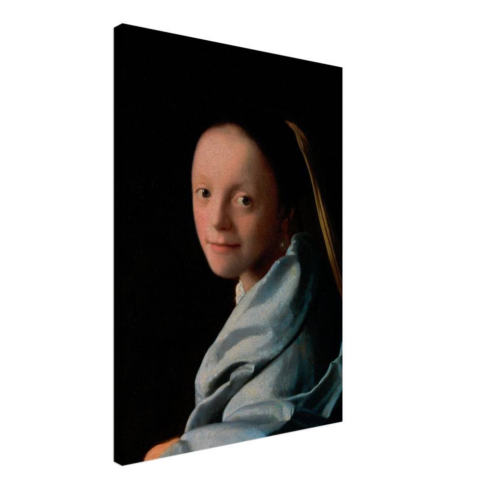 Study of a Young Woman (1665–1667) Canvas