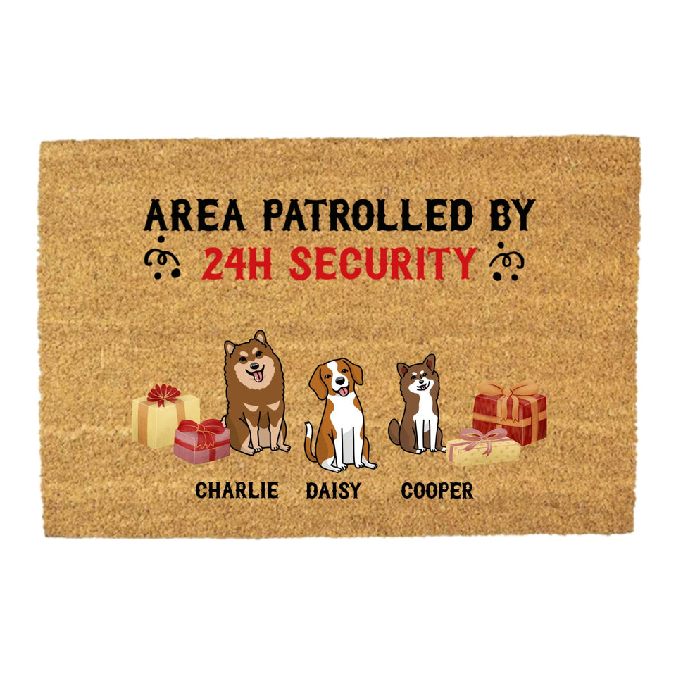 Outdoor Mat - Area Patrolled By