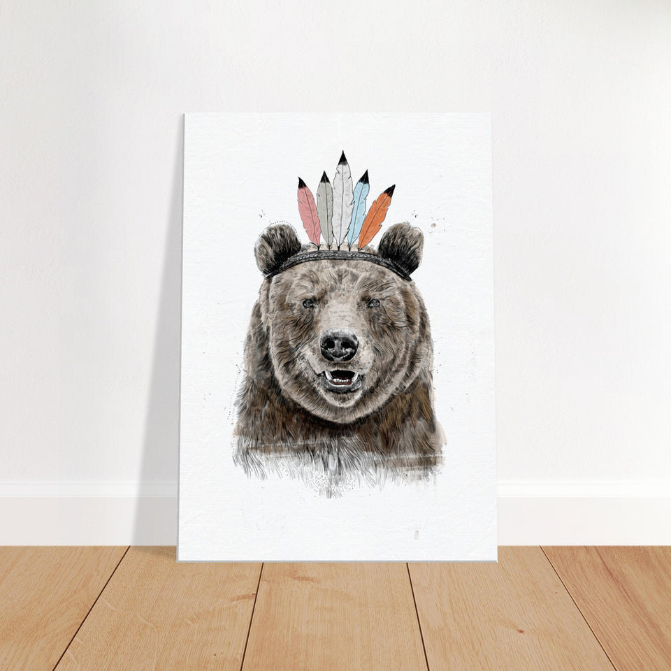 Festival Bear Canvas