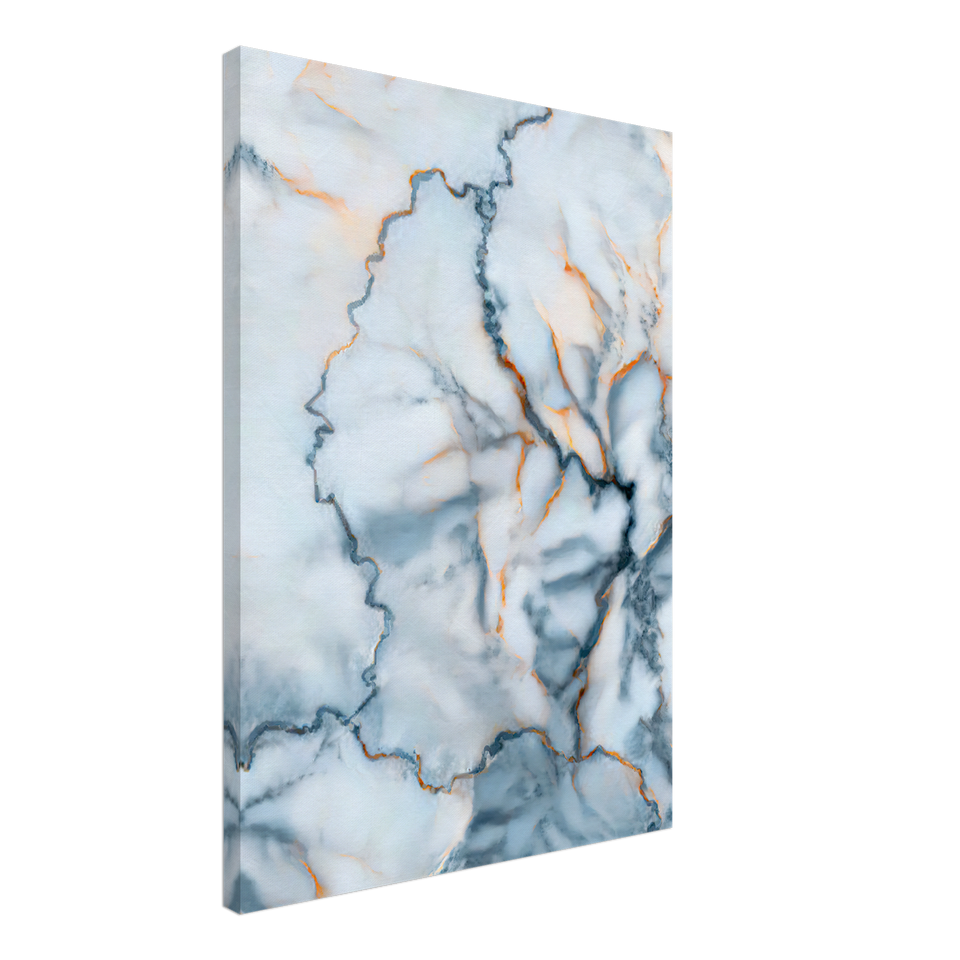 Luxemburg Marble Map Canvas