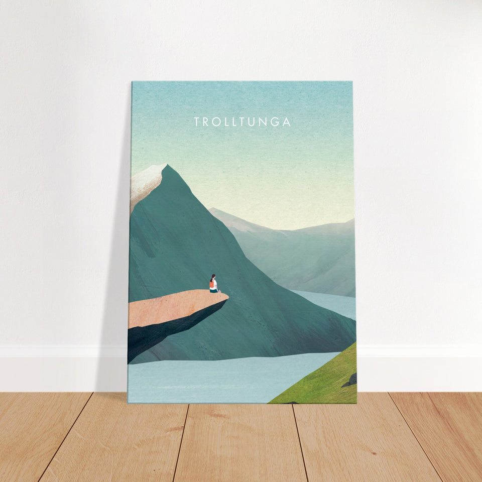 Trolltunga Canvas