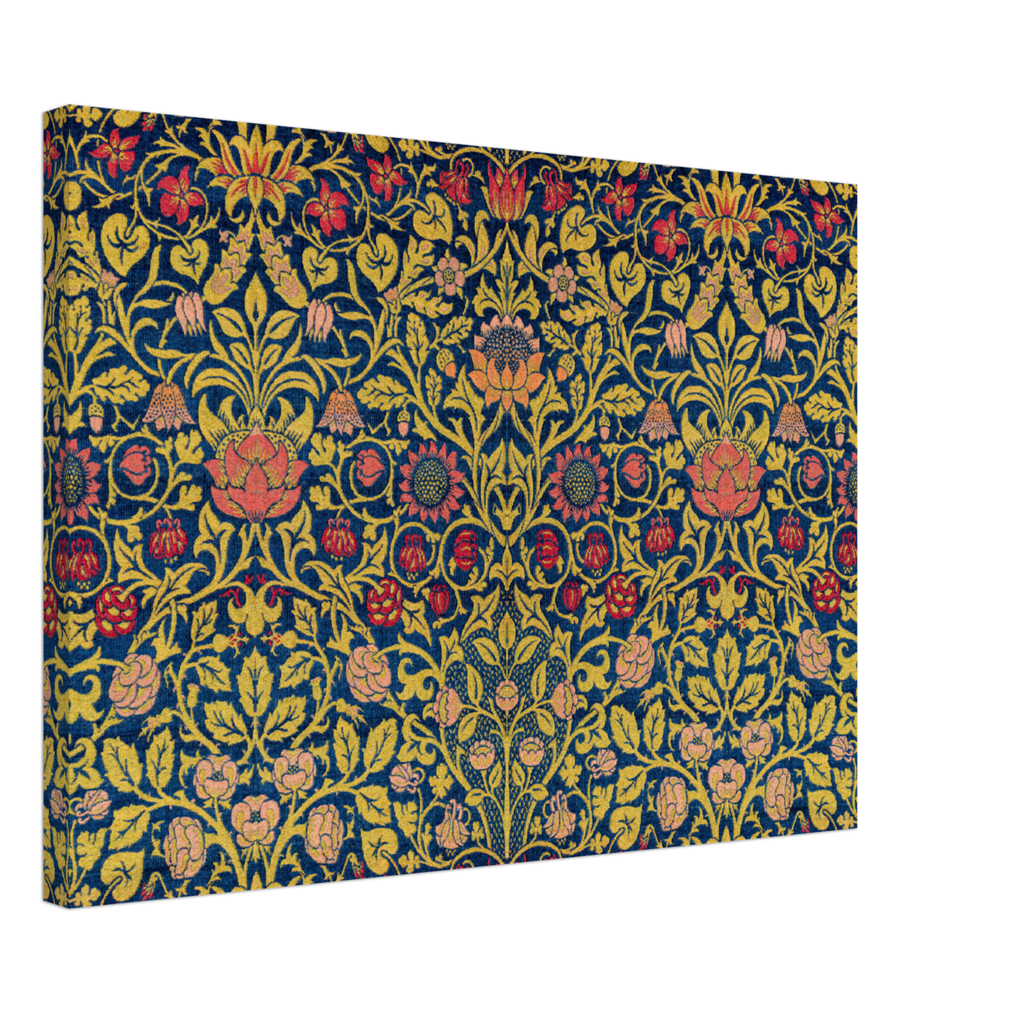 Violetand Columbine Pattern (1883) Canvas