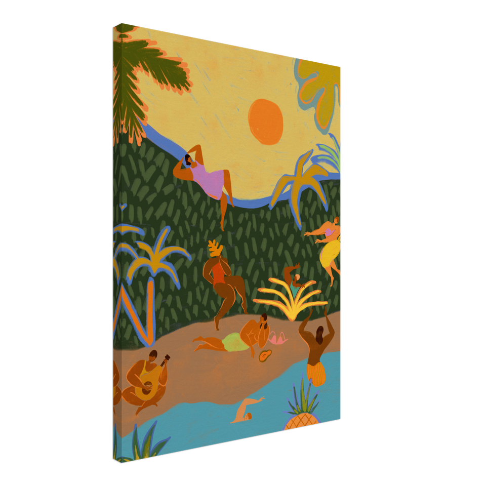 Summer Paradise Canvas