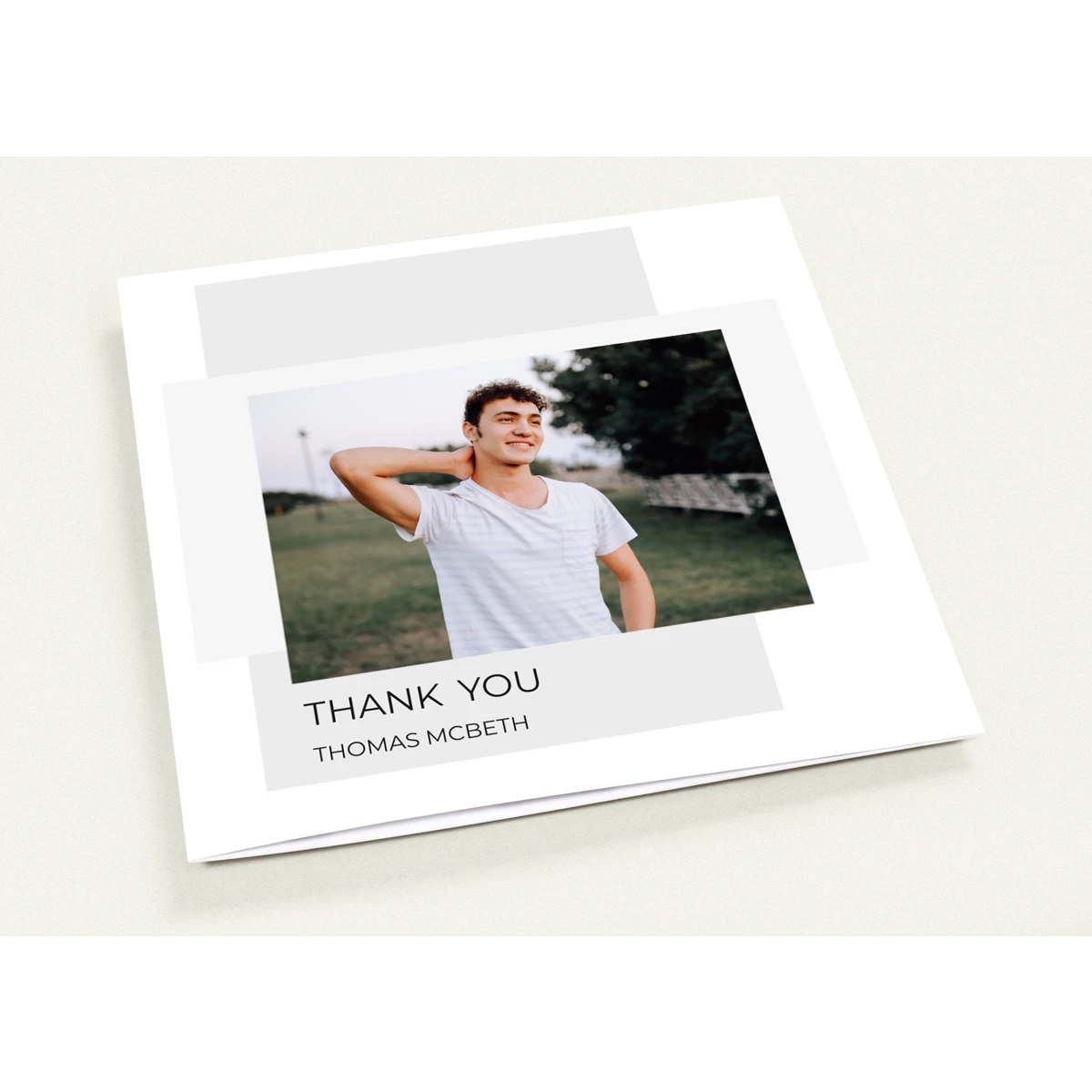 Boy Confirmation Thank You Cards