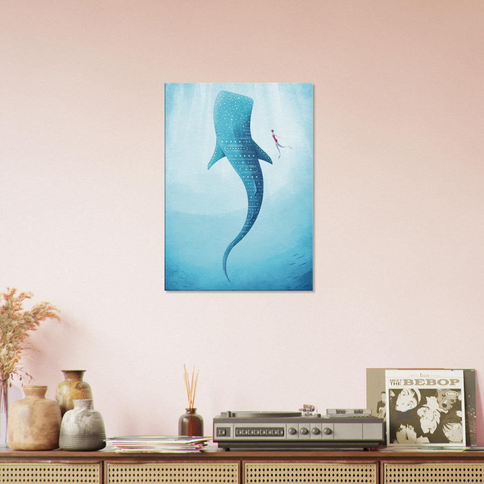 Whale Shark Canvas