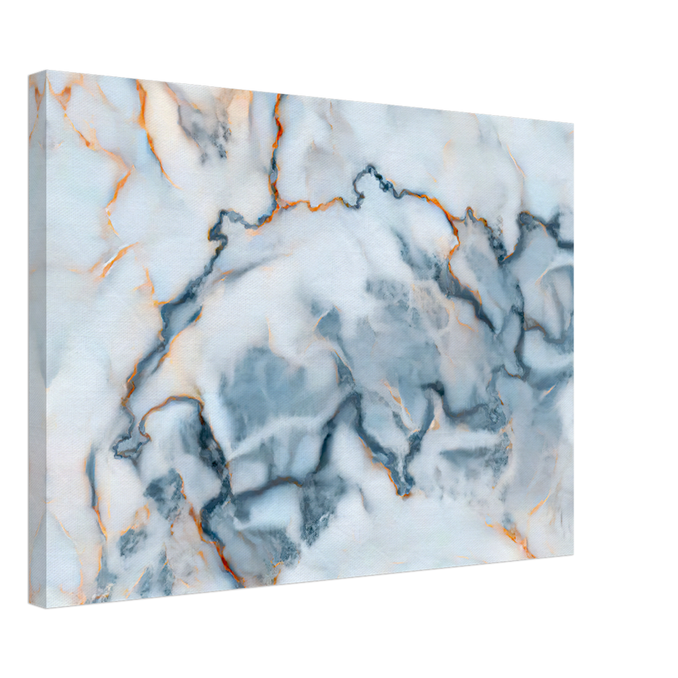 Switzerland Marble Map Canvas