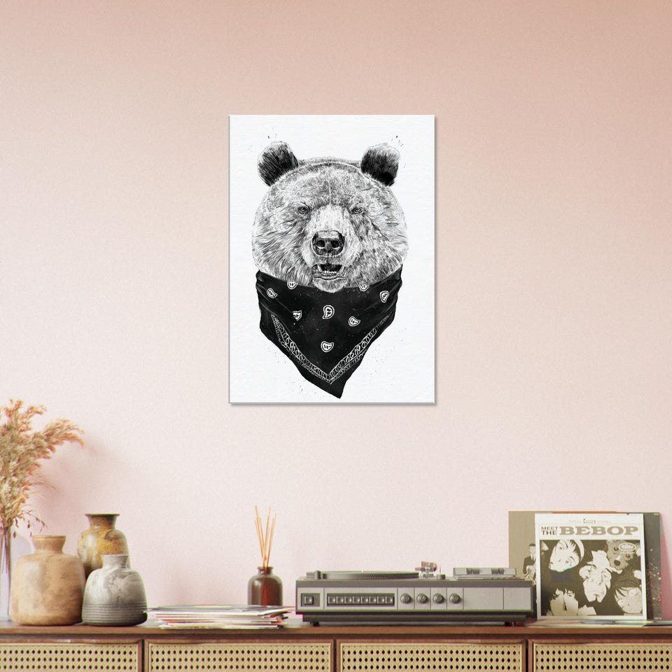 Wild Bear Canvas