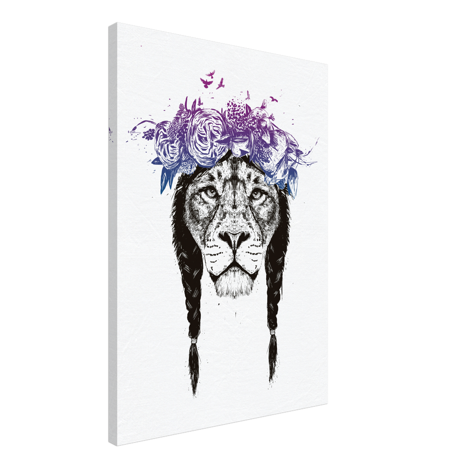 King Of Lions Canvas