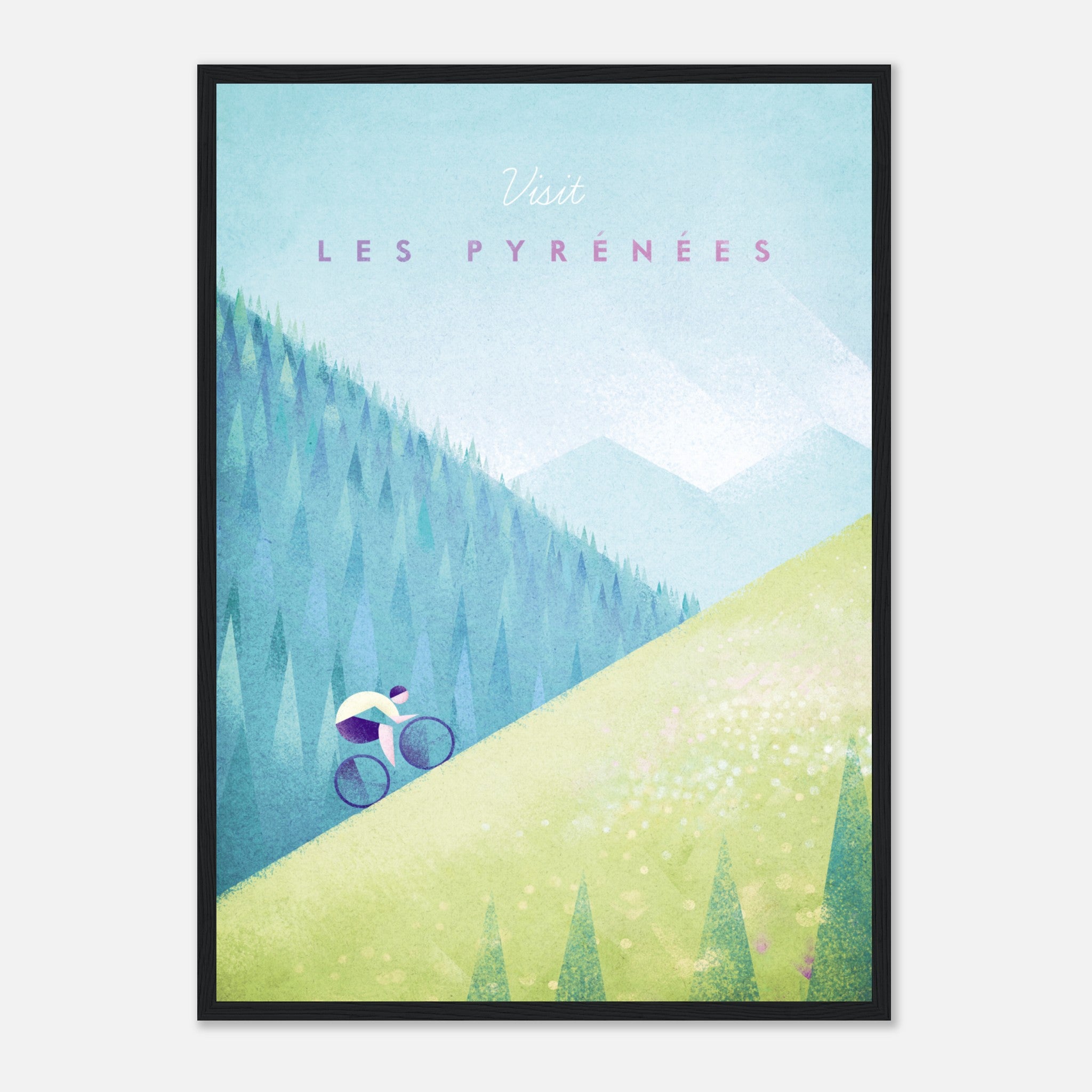 Les Pyrenees Poster