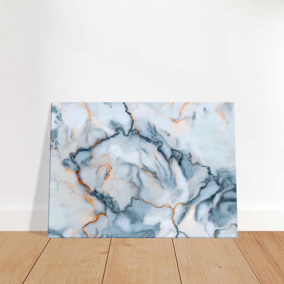 Czech Marble Map Canvas