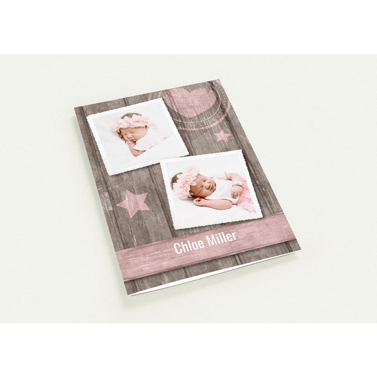 Faire-part de naissance classique