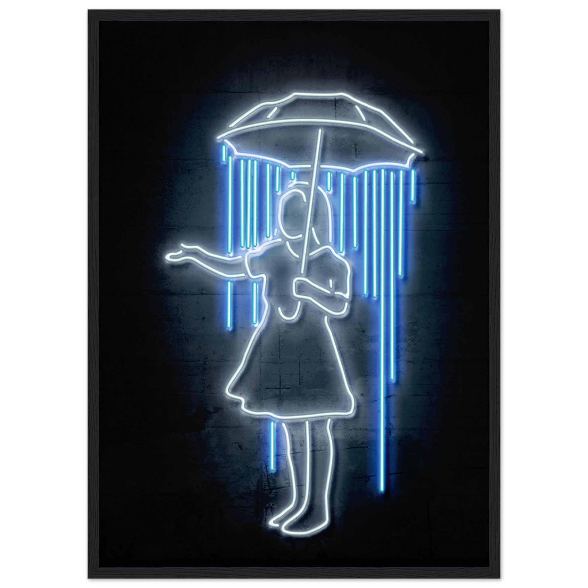 Umbrella Girl Poster