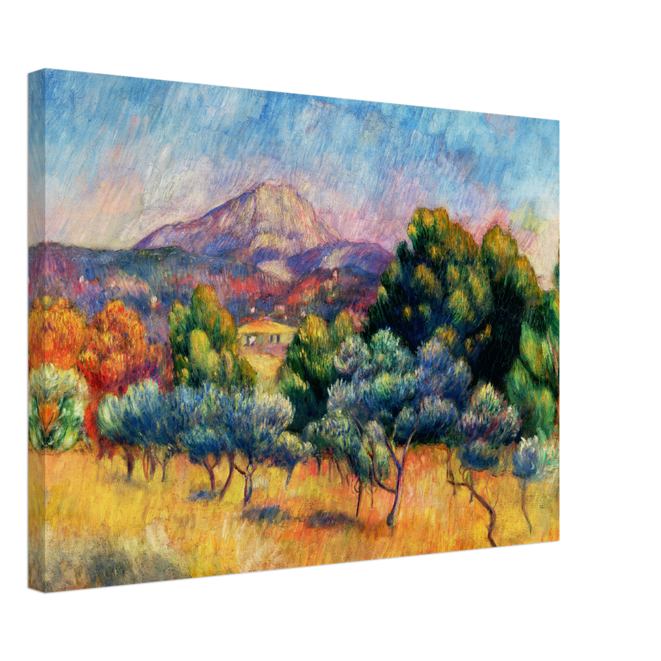 Montagne Sainte-Victoire (1889) Leinwand