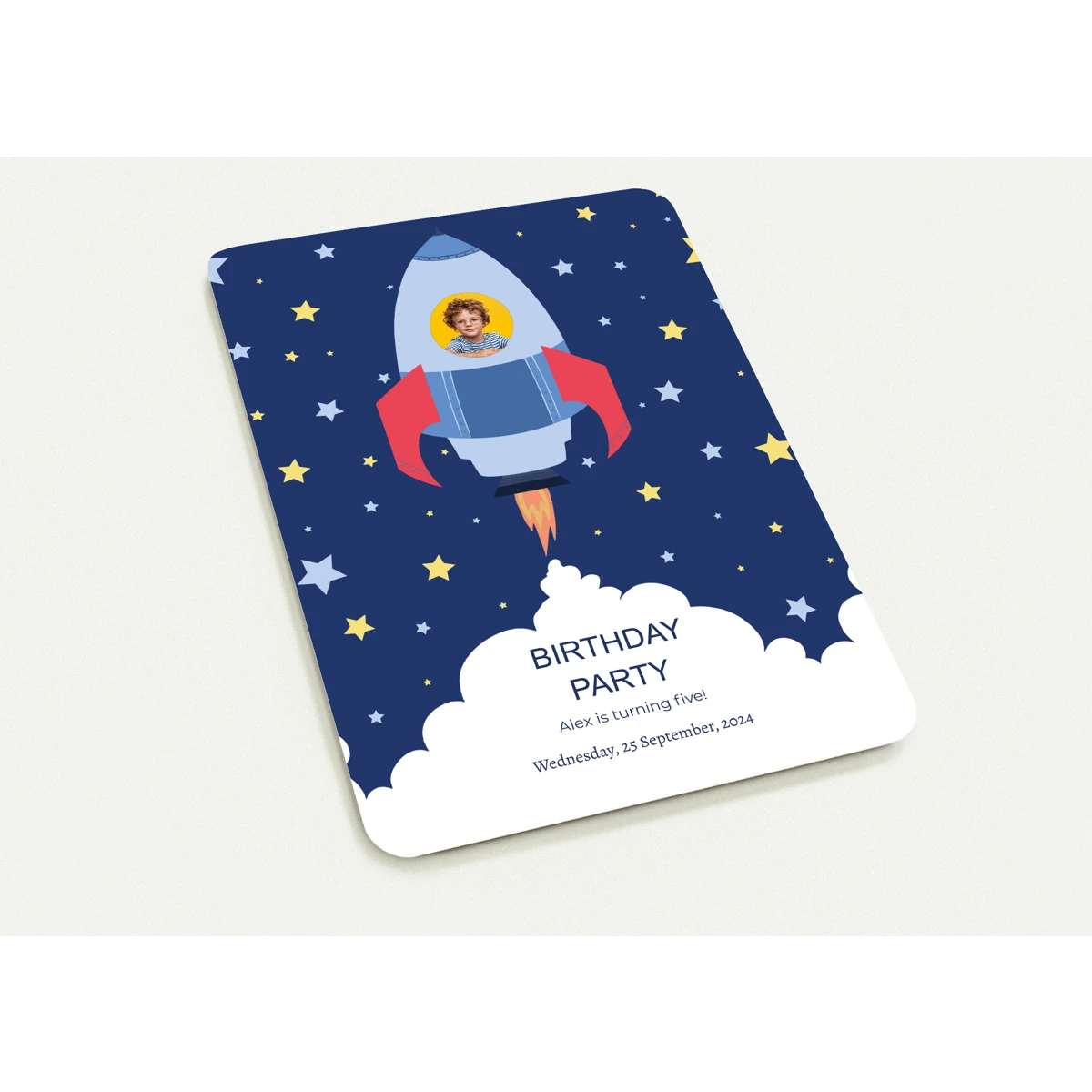 Boy birthday party invitations