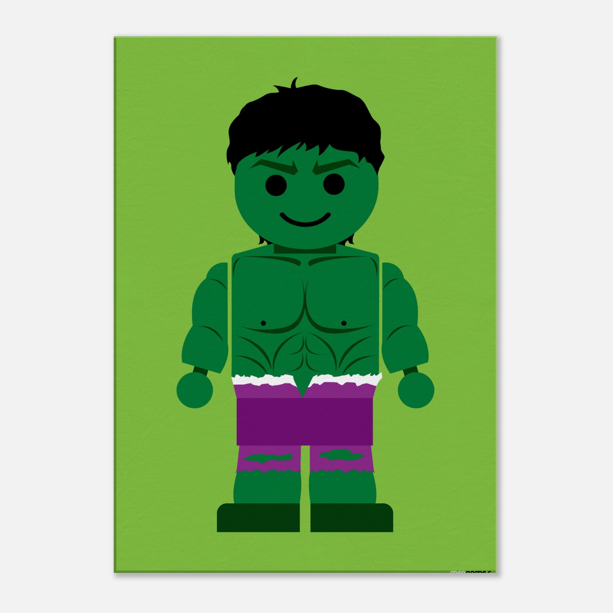 Coleçao Toys Hulk Canvas
