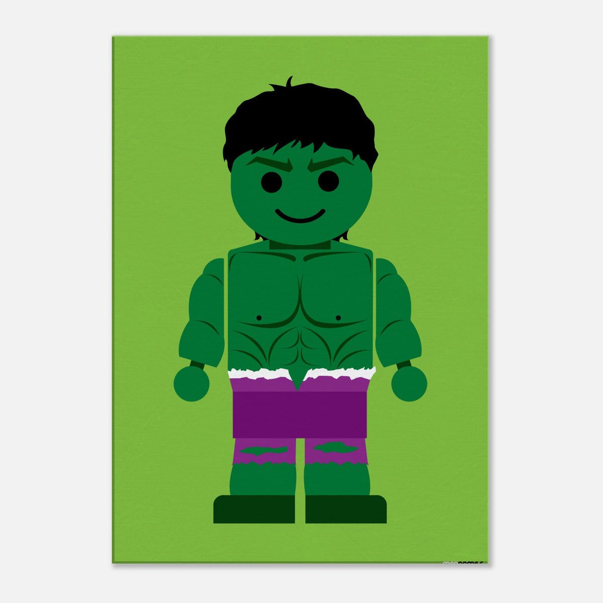 Coleçao Toys Hulk Canvas