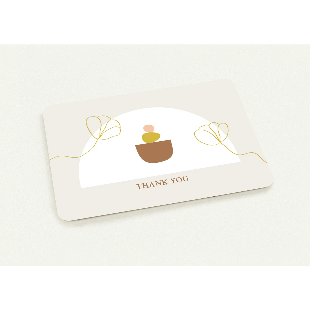 Baptism Thank You Cards No photo