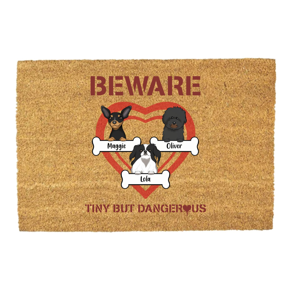 Outdoor Mat - Beware, tiny but dangerous