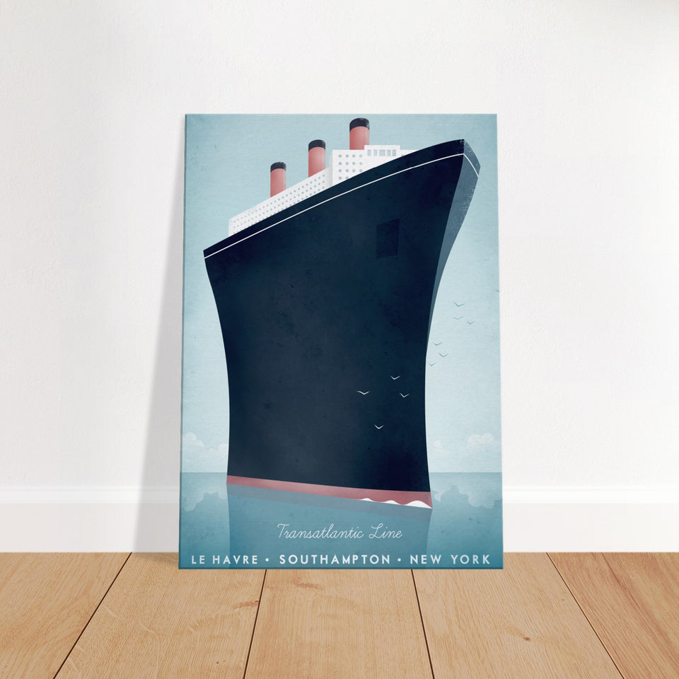 Cruise Ship Canvas