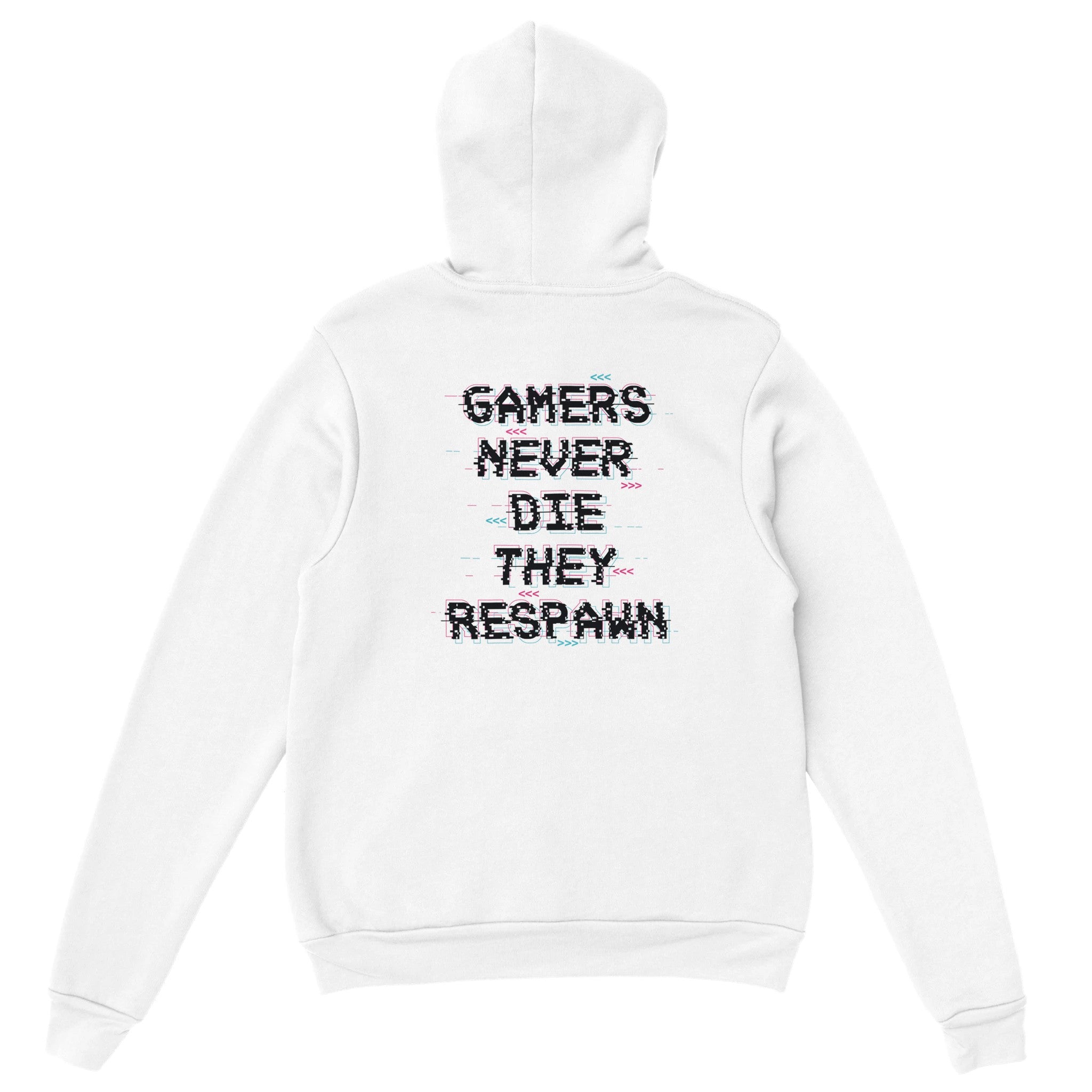 Gamers Never Die Pullover Hoodie - Optimalprint