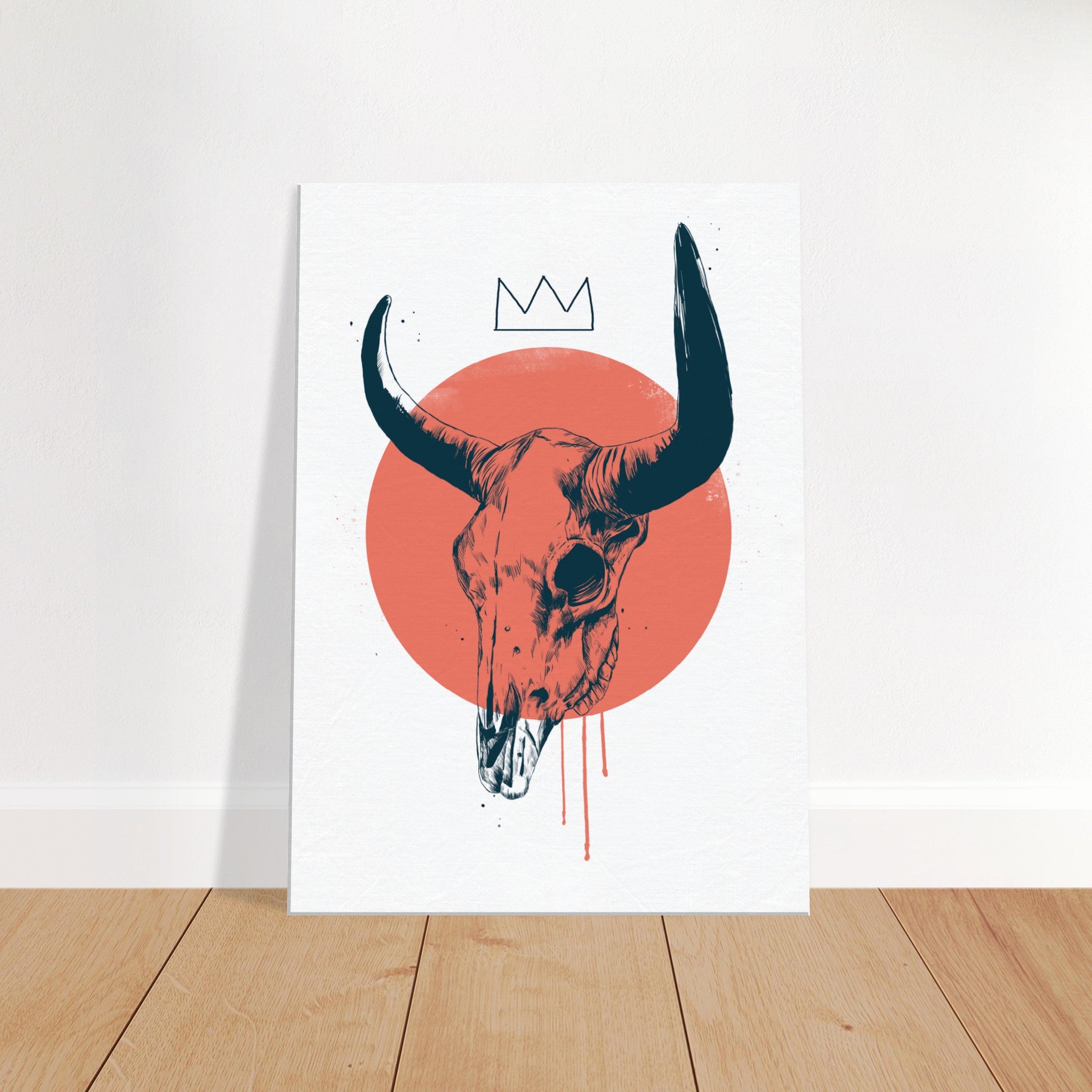 Bull Skull 2 Canvas