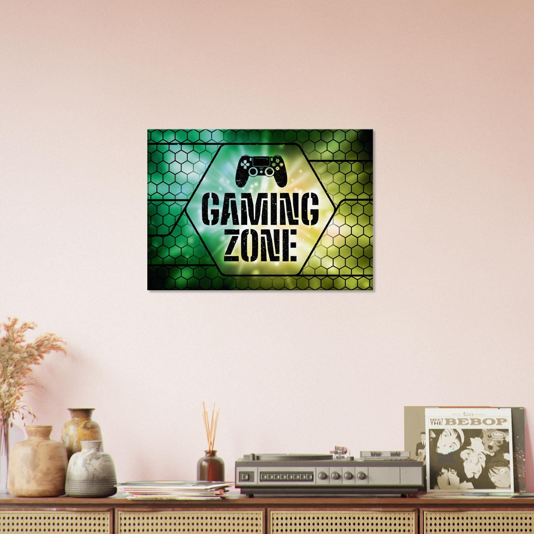 Gaming Zone Neon Duo 2 Canvas