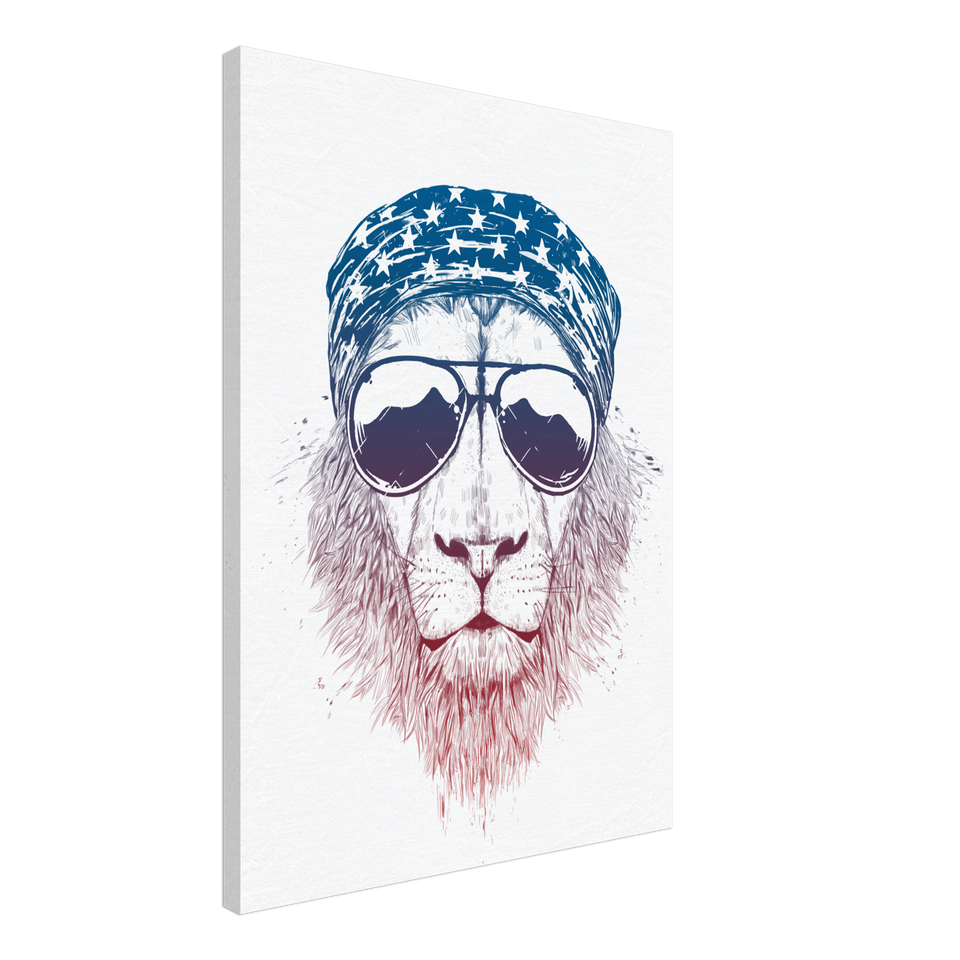 Wild Lion Canvas