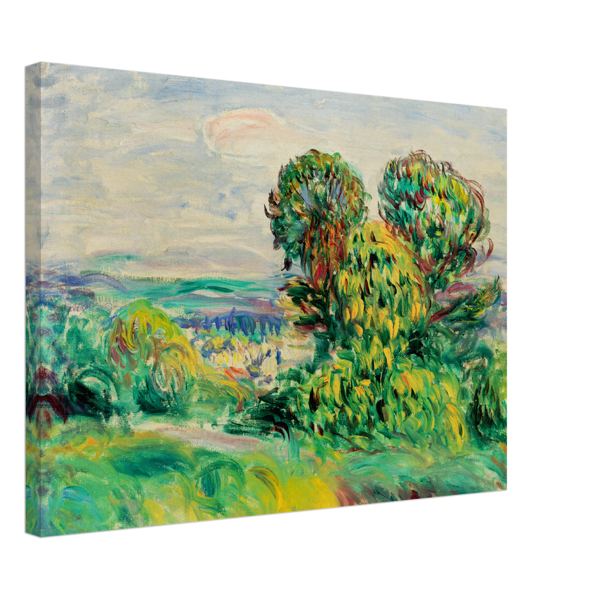 Landscape (1890) by Renoir Canvas
