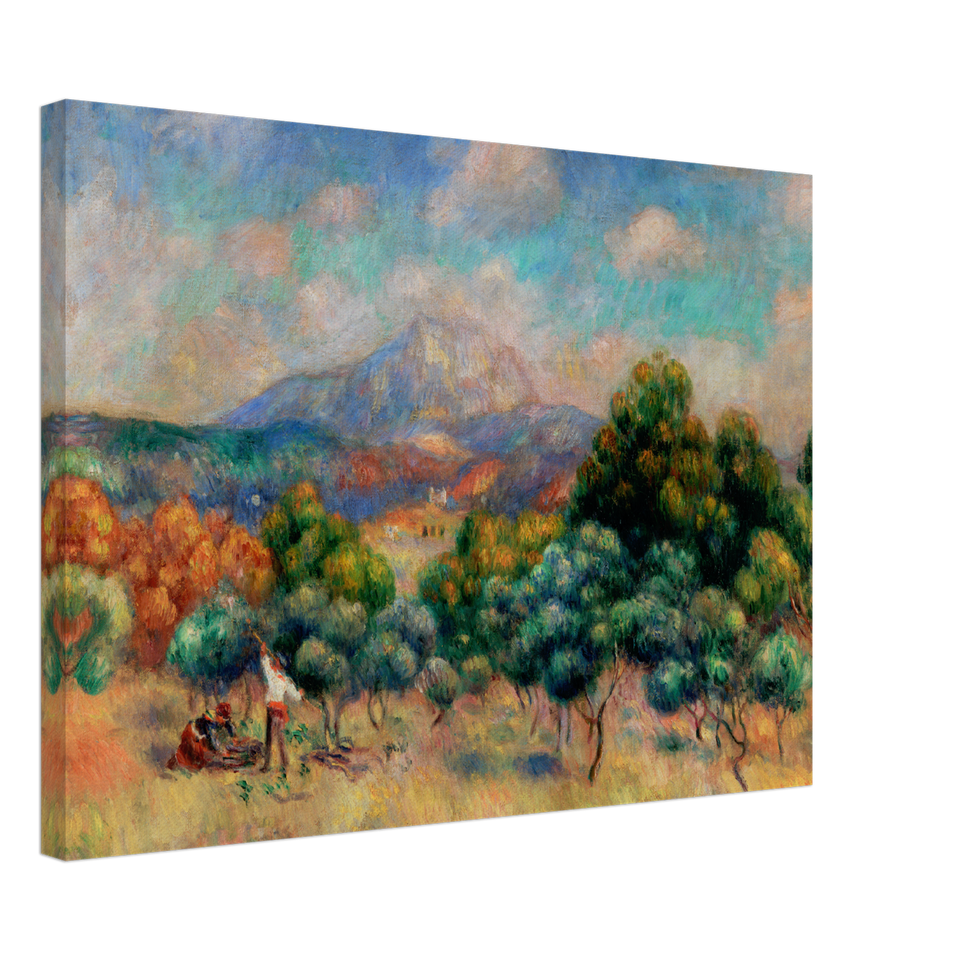 Mountof Sainte-Victoire (1888-1889) Leinwand