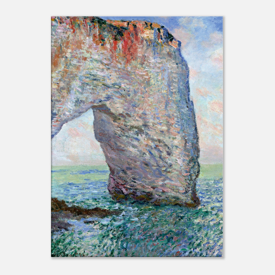 Die Manneporte bei Étretat (1886) Leinwand