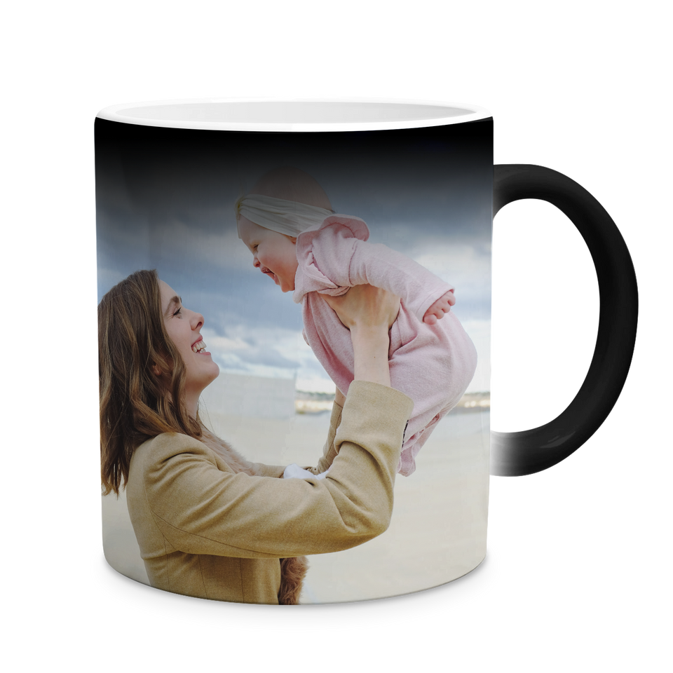 Taza Mágica Personalizada (Cambia de color con calor)