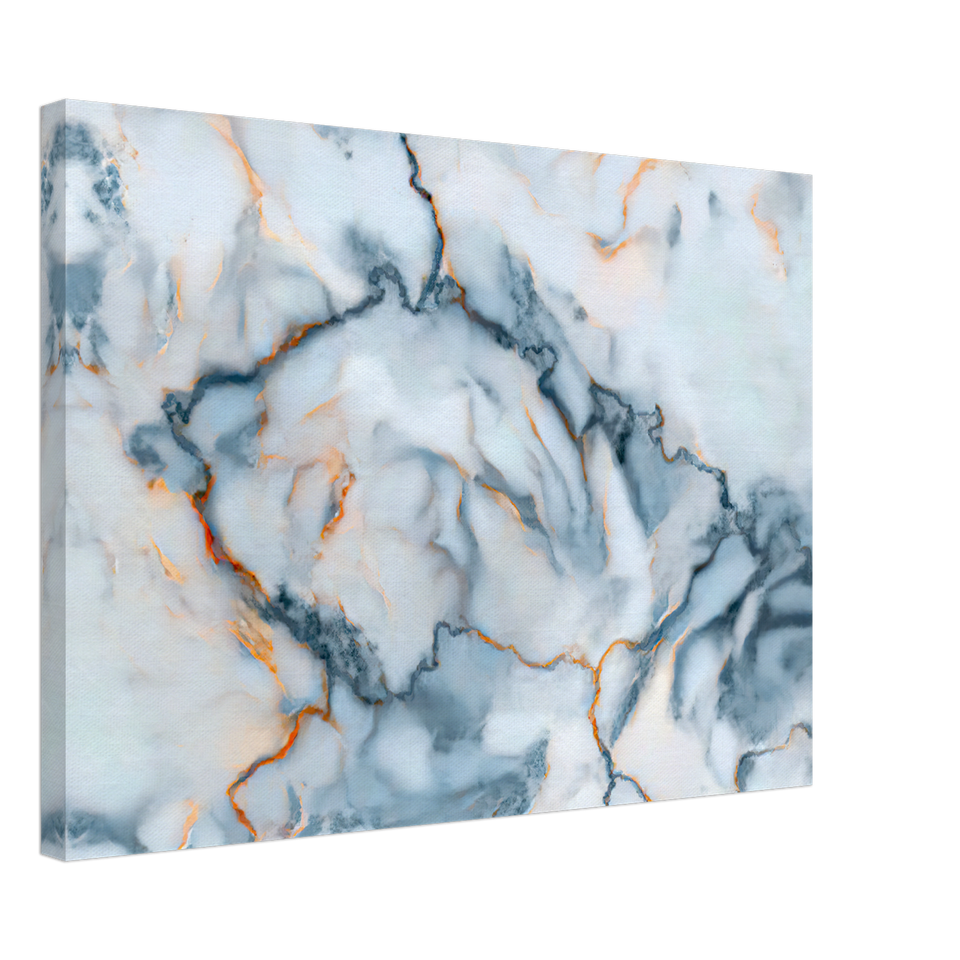 Czech Marble Map Canvas