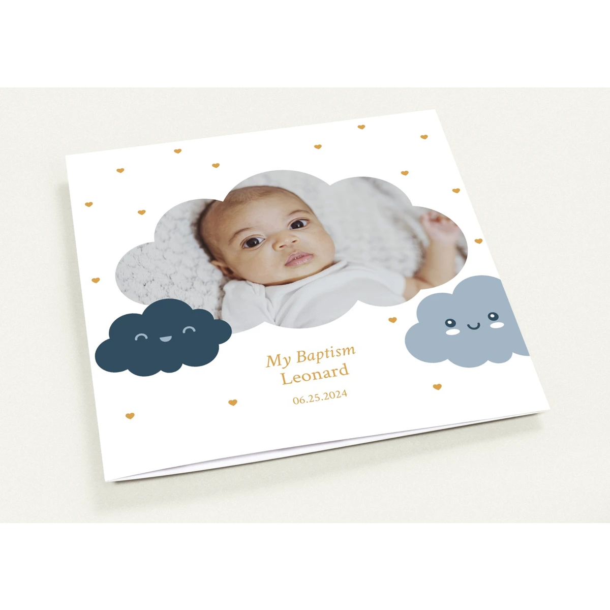 Boy Baptism Invitations