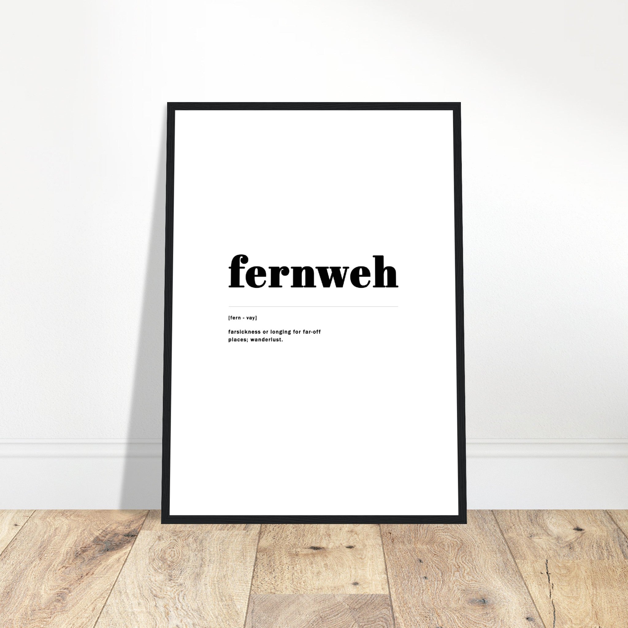 Fernweh 1 Poster