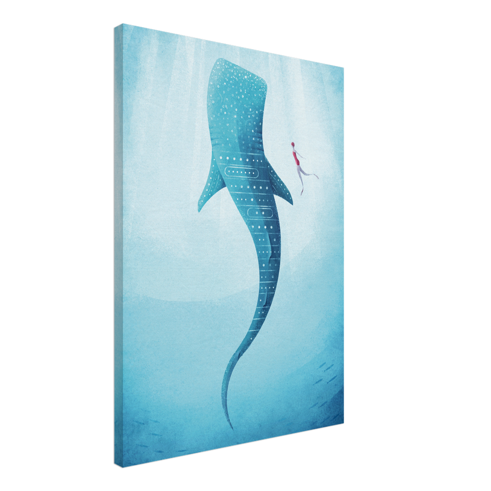 Whale Shark Canvas