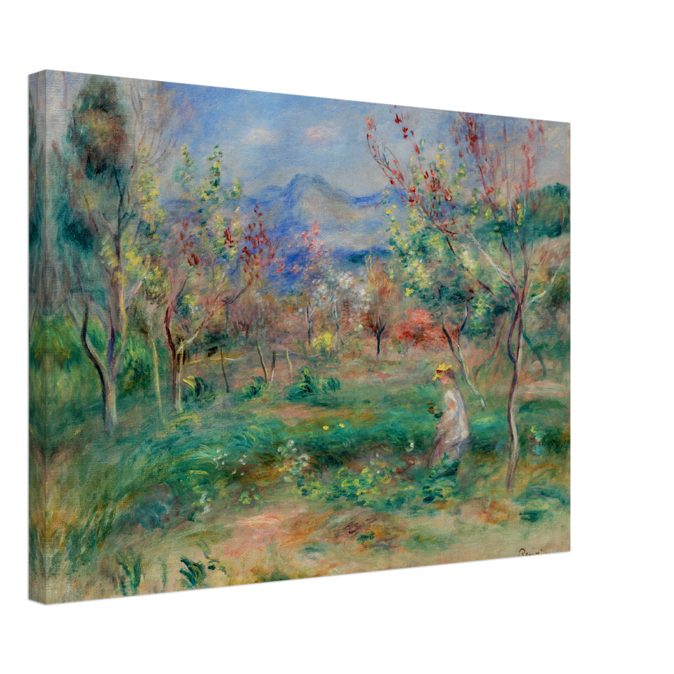 Landscape (1900-1905) by Renoir Canvas