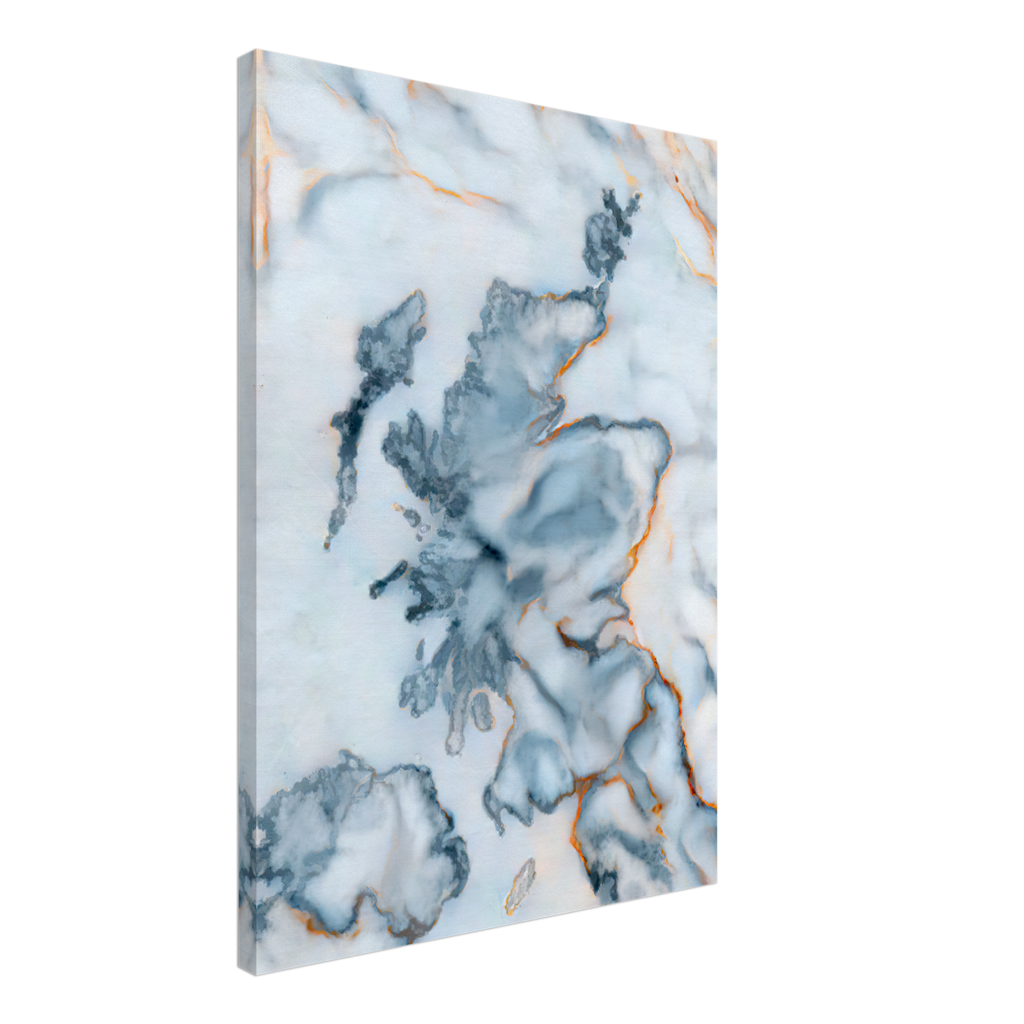 Scotland Marble Map Canvas