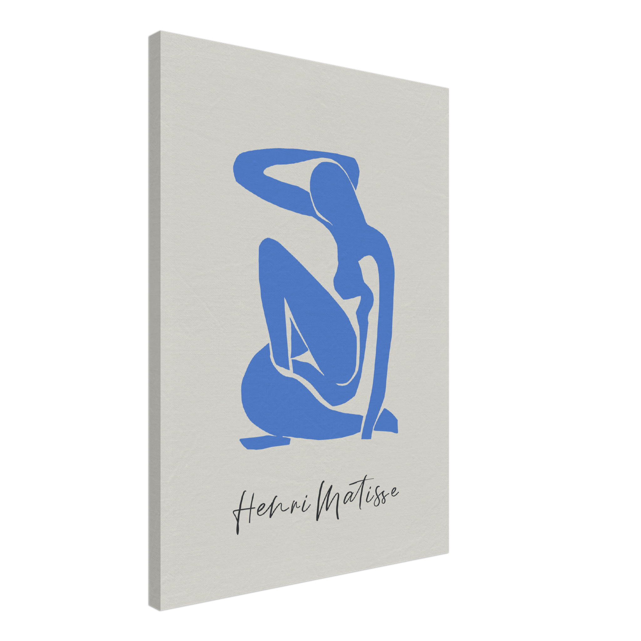 Matisse New Blue Lady Canvas