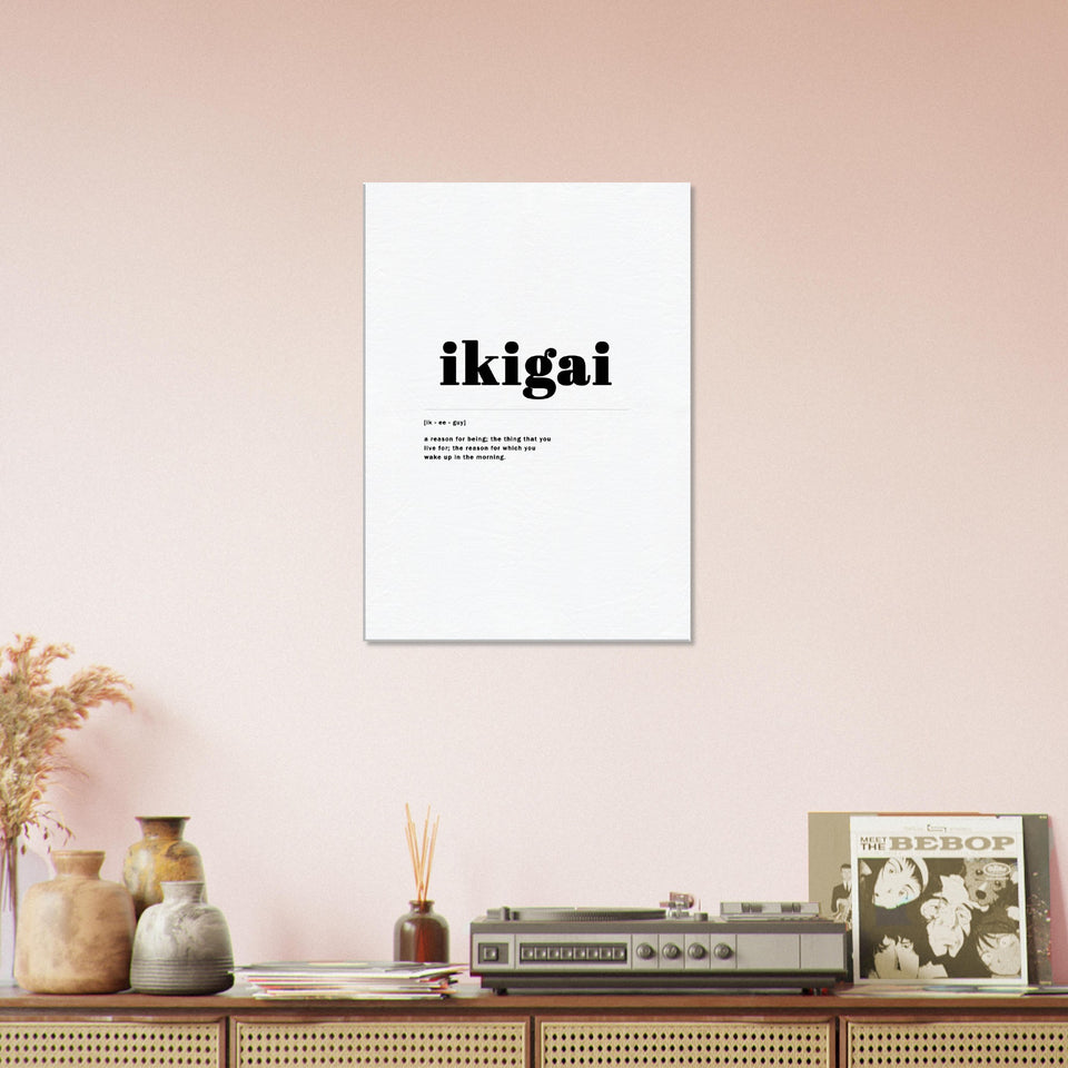 Ikigai 1 Segeltuch