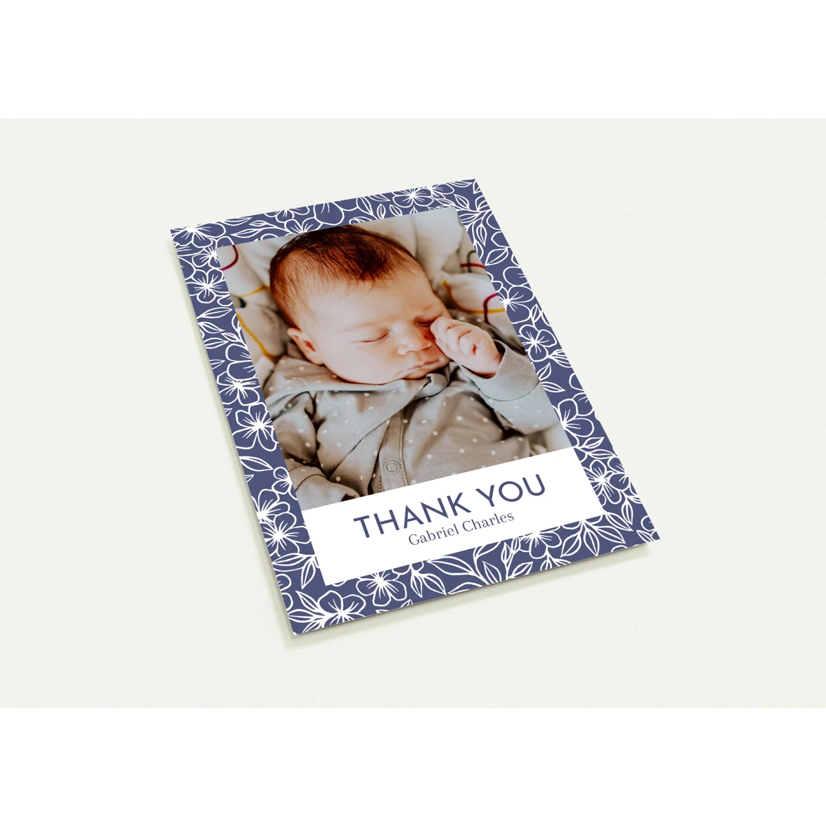 Christening Thank You Cards Classic