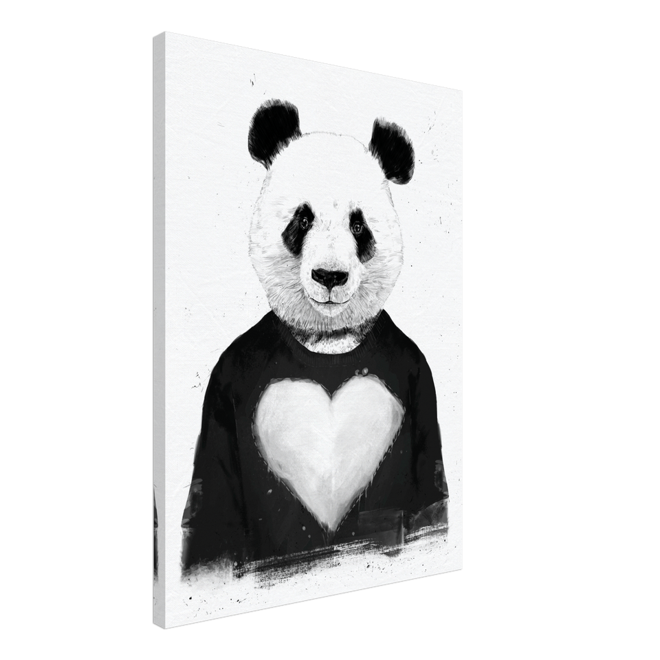 Lovely Panda Canvas