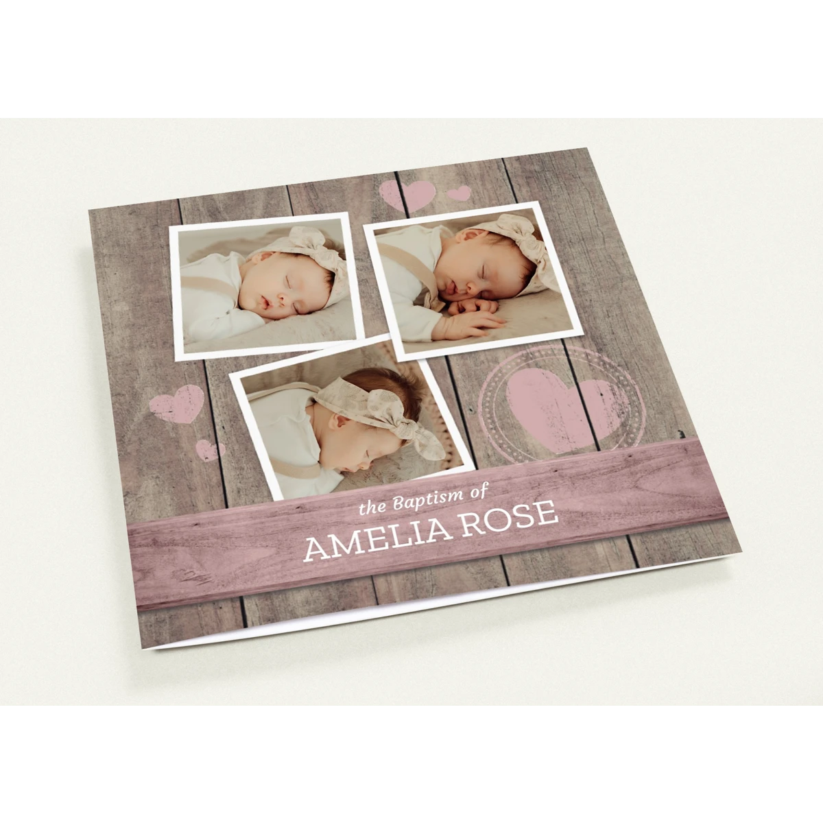 Christening Invitations With Photo