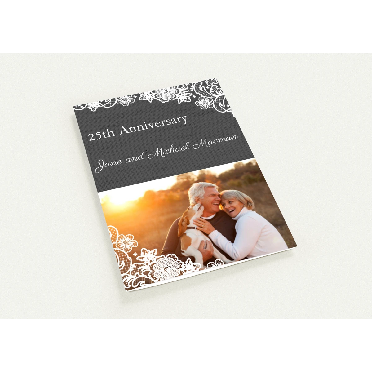 Invitations pour le 25e anniversaire de mariage