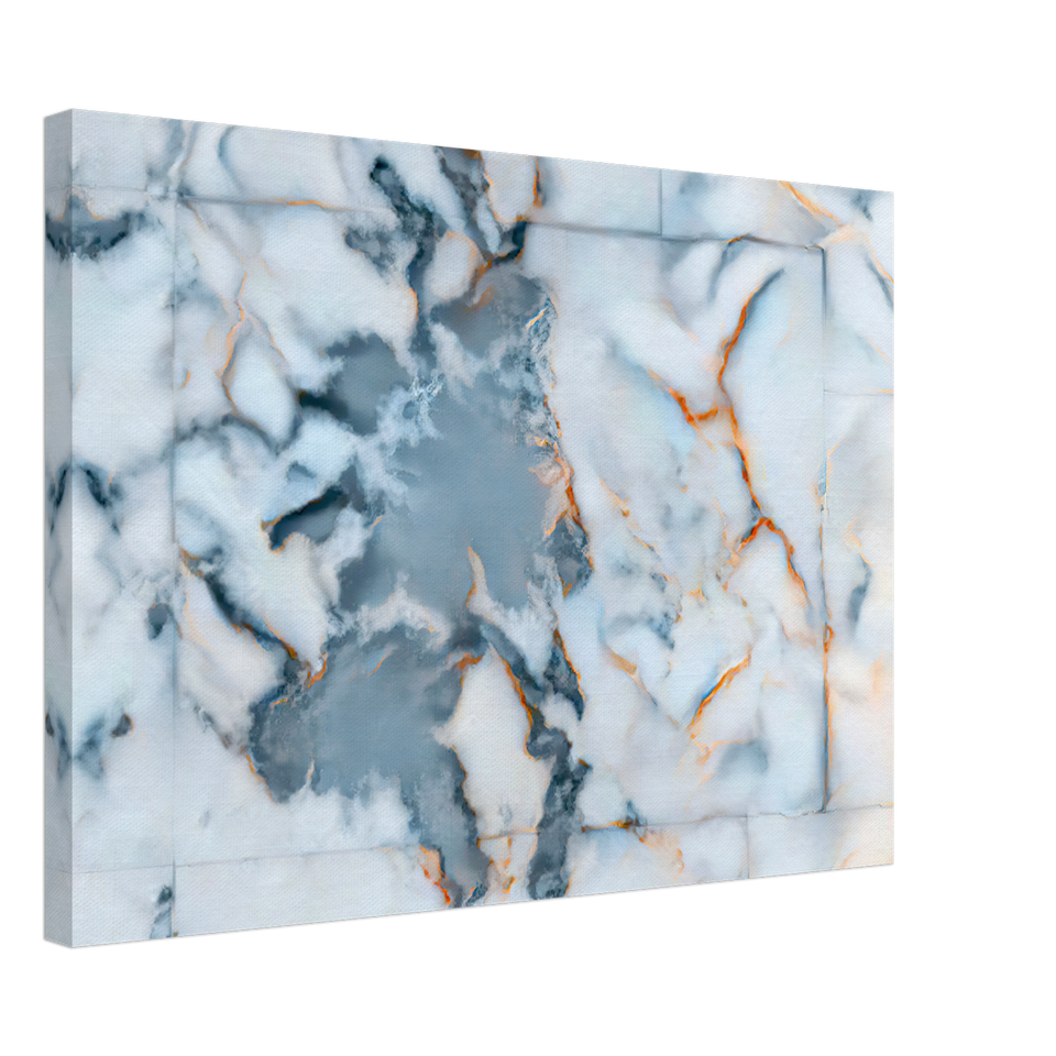 Colorado Marble Map Canvas