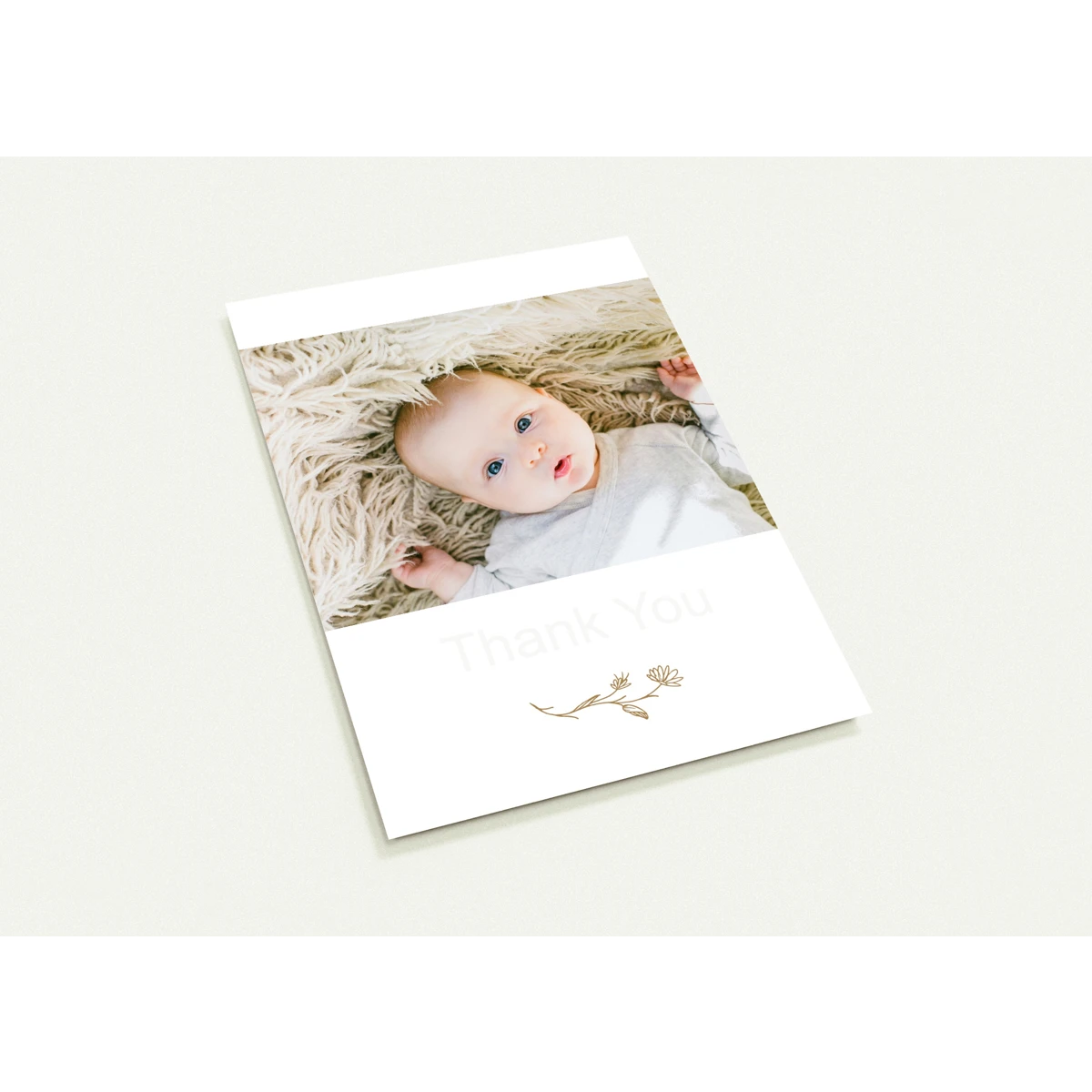 Christening Thank You Cards Classic